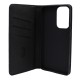 Capa Flip de Couro com Bolso Interno para Samsung Galaxy M23/M236 Preto